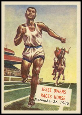 128 Jesse Owens Races Horse